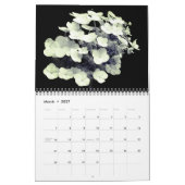 Flowers In Black And White カレンダー (3月 2027)