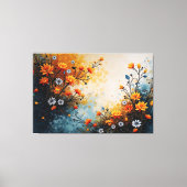 Flowers in Celebration キャンバスプリント (正面)