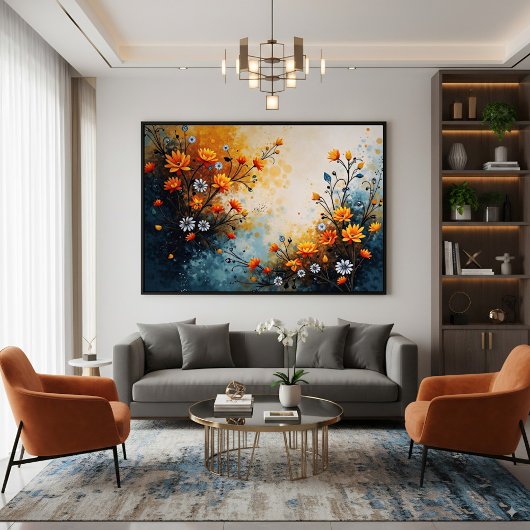 Flowers in Celebration キャンバスプリント