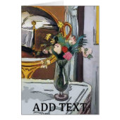 Flowers in Hurricane Glass (正面)