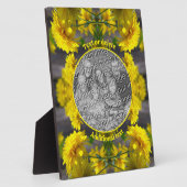 Flowers In Sunshineあなたの写真を追加 フォトプラーク (側面)