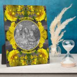 Flowers In Sunshineあなたの写真を追加 フォトプラーク