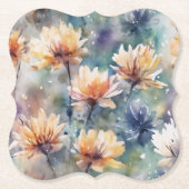 Flowers in the meadow ペーパーコースター (正面)