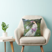 Flowers in the Windジョン・ウィリアム・ウォーターハウス クッション (椅子)