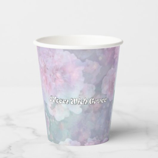Flowers Magic Paper Cups 紙コップ (正面)