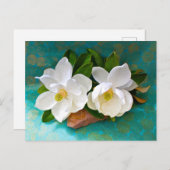 Flowers | Magnolia Flower ポストカード (正面/裏面)