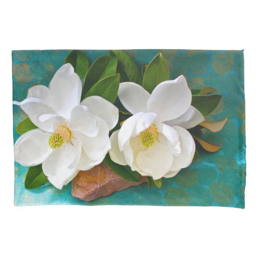 Flowers | Magnolia Flower 枕カバー (正面)