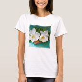 Flowers | Magnolia Flower Tシャツ (正面)