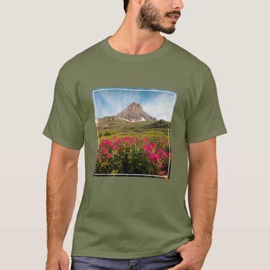 Flowers | Montana's Glacier National Park Tシャツ (正面)