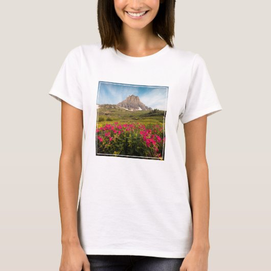 Flowers | Montana's Glacier National Park Tシャツ (正面)