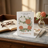 Flowers Mothers Day Card for Grandma, Nonna, Gigi  招待状