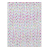 Flowers Multicolored Shades Design テーブルクロス (正面)