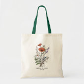 Flowers need time to bloom, so you do Wildflower トートバッグ (正面)