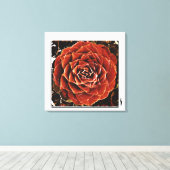 Flowers of Life キャンバスプリント (インサイチュ (ウッドフロア))