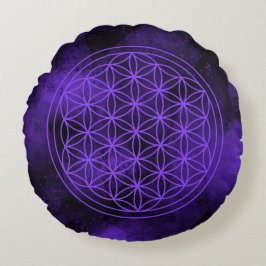 Flowers of life ラウンドクッション