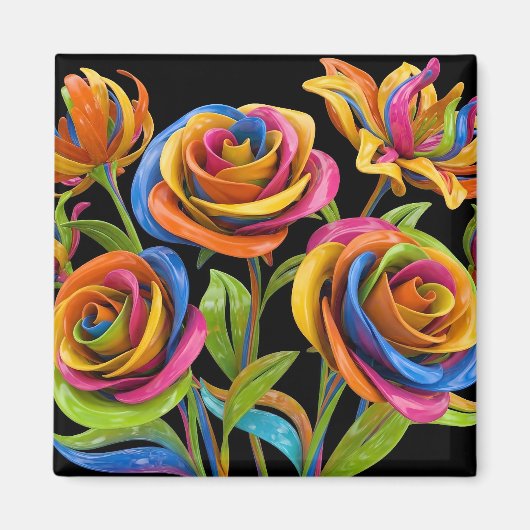 Flowers of the mind マグネット (正面)