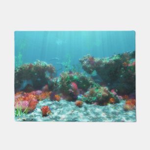 Flowers of the Sea Ormat ドアマット