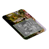 Flowers On Rock Oil Painting写真を追加 マグネット (右側)