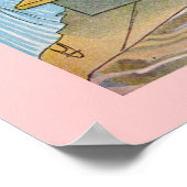 Flowers on the Window Sill Larsson Canvas Print ポスター (角)