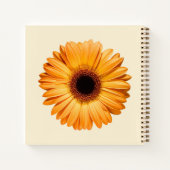 Flowers | Orange Gerbera ノートブック (裏面)