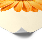 Flowers | Orange Gerbera ポスター (角)
