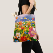 Flowers paintings monet painting claude impression トートバッグ (クローズアップ)