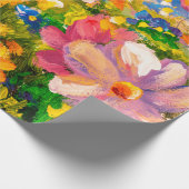 Flowers paintings monet painting claude impression ラッピングペーパー (角)