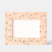 Flowers Personalized レーザー彫刻フレーム (正面)