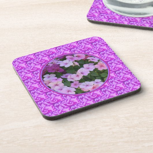 Flowers Photo  コースター (左側)