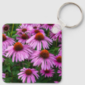 Flowers | Pink Coneflower Garden キーホルダー (裏面)