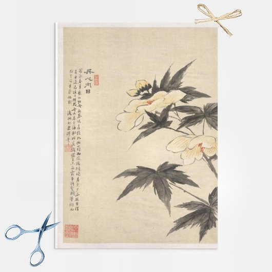 Flowers Pl. 08 by Liang Yuwei 薄葉紙