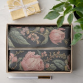 Flowers poems & postcard decoupage tissue paper 薄葉紙 (ギフト)