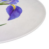 Flowers | Purple Iris Flower カッティングボード (角)