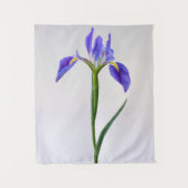 Flowers | Purple Iris Flower タペストリー (正面)