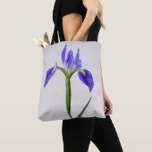 Flowers | Purple Iris Flower トートバッグ (クローズアップ)