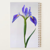 Flowers | Purple Iris Flower プランナー手帳 (裏面)