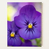 Flowers | Purple Pansies プランナー手帳 (裏面)