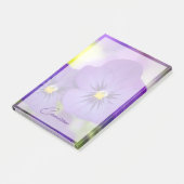 Flowers | Purple Pansies ポストイット (アングル)