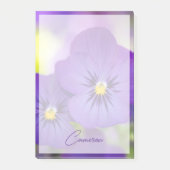 Flowers | Purple Pansies ポストイット (正面)