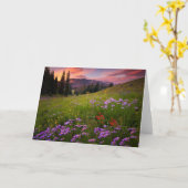 Flowers | Purple Wildflowers Colorado カード (黄色い花)