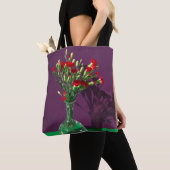 Flowers | Red Carantion Bouquet トートバッグ (クローズアップ)