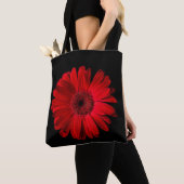Flowers | Red Gerbera Daisy トートバッグ (クローズアップ)