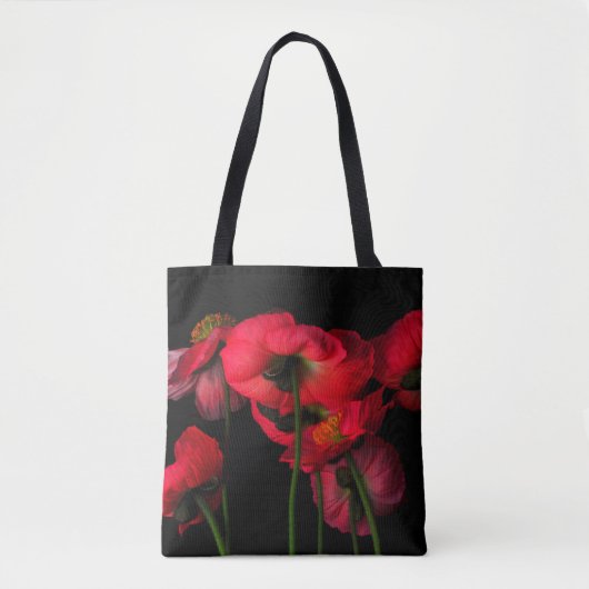 Flowers | Red Poppies トートバッグ (正面)