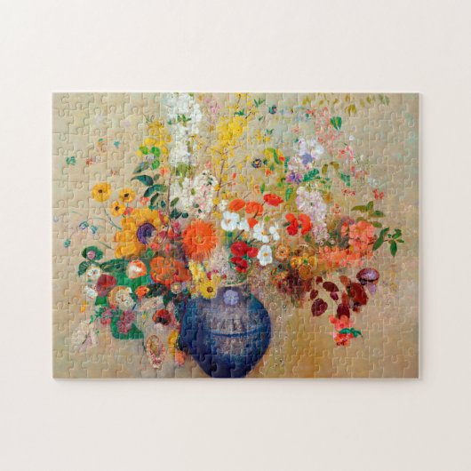 Flowers, Redon ジグソーパズル (横)