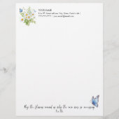 Flowers Remind Us レターヘッド (正面)