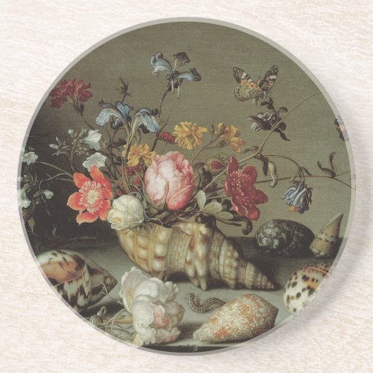 Flowers, Shells and Insects Balthasar van der Ast コースター (正面)