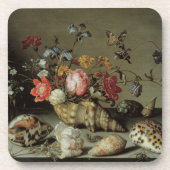 Flowers, Shells and Insects Balthasar van der Ast コースター (正面)