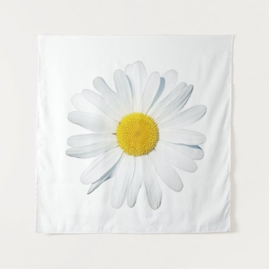 Flowers | Single Daisy タペストリー (正面)