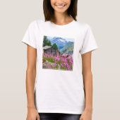 Flowers | Summer Matterhorn Switzerland Tシャツ (正面)