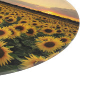 Flowers | Sunflower Field カッティングボード (角)